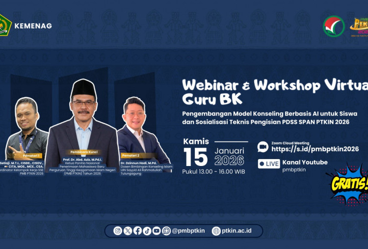 Dorong Revolusi Digital, PMB PTKIN 2026 Bekali Guru BK Teknologi AI untuk Konseling Siswa