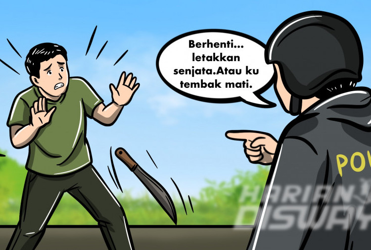 Polisi di Mimika Lumpuhkan Penjahat Tanpa Duel: Teknik Judo Verbal