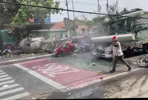 Sejumlah Murid SD Tewas Ditabrak Truk di Bekasi, Total Korban Mencapai 30 Orang