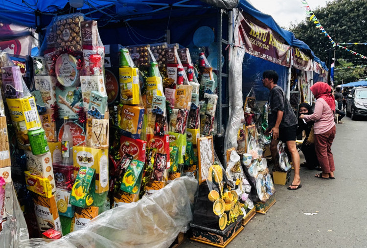 Banjir Pesanan, Pedagang Parsel Musiman di Cikini Cuan Jelang Lebaran