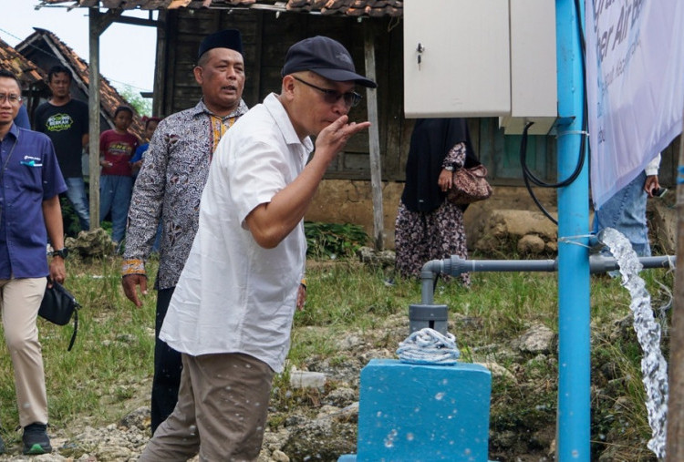 Atasi Kekeringan, Pelindo Marine Bangun Sumber Air Bersih di Tuban 