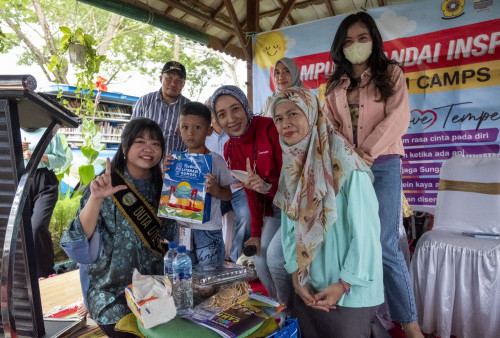 Edukasi Kilang Pertamina Plaju dan English Camp, Meriahkan HAN di Kampung Pandai Inspiratif