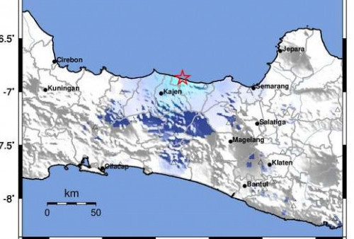 Gempa Tektonik Guncang Pesisir Utara Jawa Tengah, Terasa di Batang dan Pekalongan