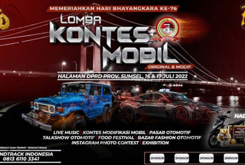 Meriahkan HUT Bhayangkara, Polda Sumsel Bakal Gelar Lomba Kontes Mobil 