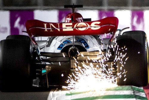 Formula 1 Seri 2 Arab Saudi, Balapan Terburuk Lewis Hamilton Bersama Mercedes, Ban Sering Selip Saat di Tikung