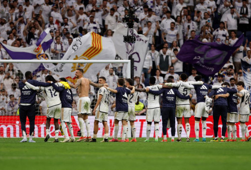 Rekor-Rekor Real Madrid Setelah Juara La Liga ke-36, Modric dan Bellingham Superkeren  