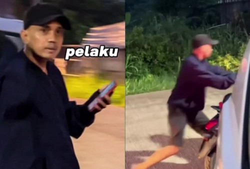 Viral Wanita Ini Gagalkan Aksi Maling Sepeda Motor di Bekasi, Tampang Pelaku Jelas Banget!