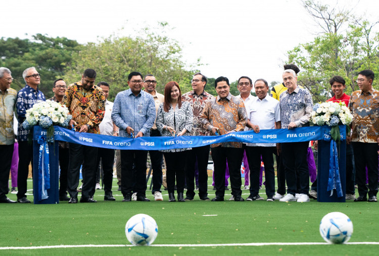 Sinergi PSSI dan FIFA Hadirkan Lapangan Sepak Bola Ramah Anak di Kawasan Bank Mandiri Wijayakusuma   