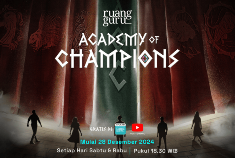 Academy of Champions Ruangguru: Daftar Peserta, Jadwal Tayang, dan Link Live Streaming