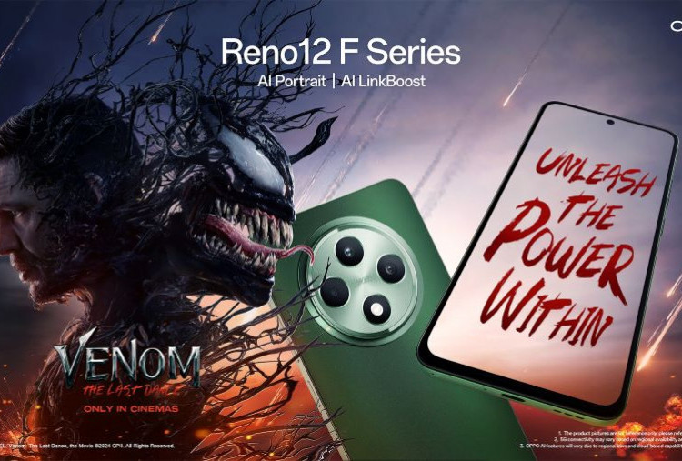 Oppo Reno 12 F Hadirkan Fitur Venomize, Spesial dari Film Venom: The Last Dance