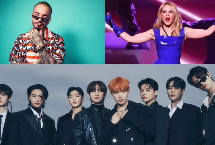 Tak Sabar! ATEEZ Kolaborasi dengan J Balvin dan Kylie Minogue dalam serial Apple TV+ KPOPPED