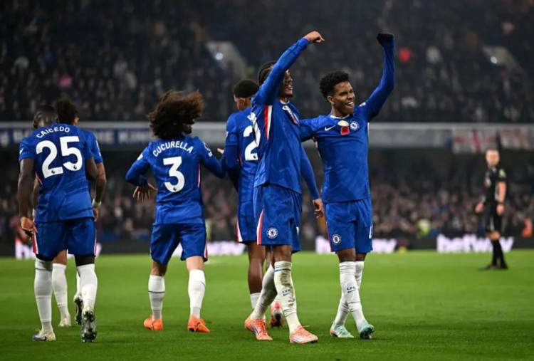 Chelsea vs Wolves 3-0, The Blues Pesta Gol dan Melesat ke 4 Besar