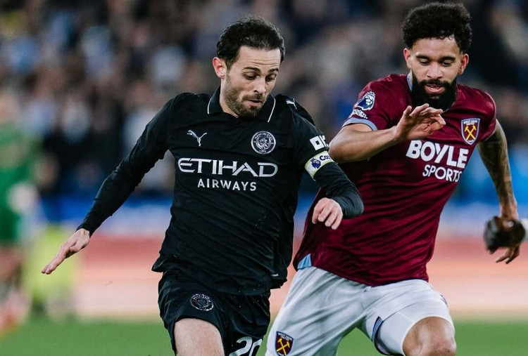 West Ham vs Man City 1-1: The Citizens Gagal Menang Lagi