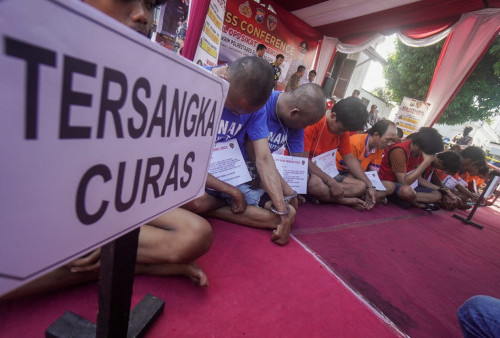 Operasi Sikat Semeru Selama Dua Minggu, Polrestabes Surabaya Bekuk 100 Penjahat