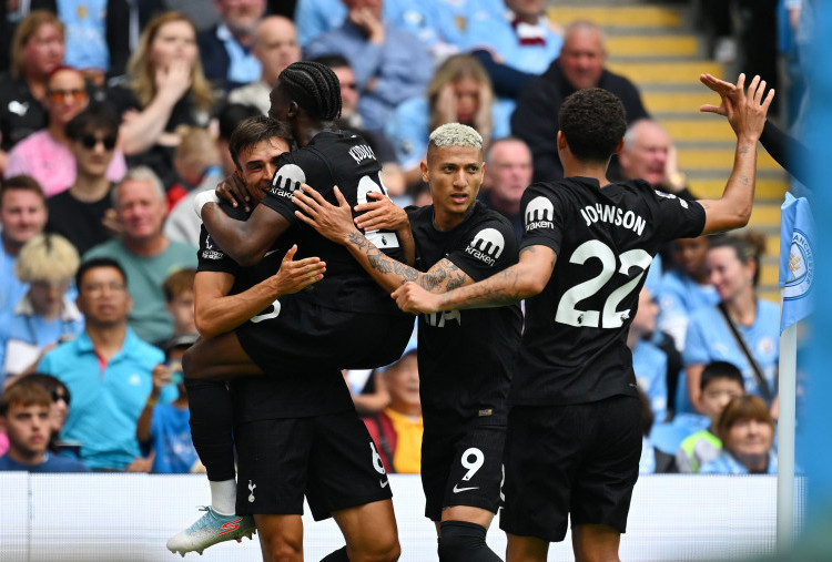 Man City vs Tottenham 0-2, Tiga Poin di Etihad Bawa Spurs ke Puncak Klasemen
