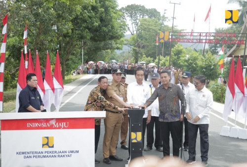 Jokowi Resmikan 27 Ruas Inpres Jalan Daerah di Sulsel Senilai Rp 669 Miliar