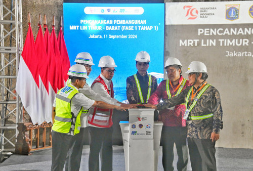 MRT Lin Timur-Barat Fase 1 Tahap 1 Hubungkan Tomang Jakarta-Medan Satria Bekasi Sepanjang 24,5 KM