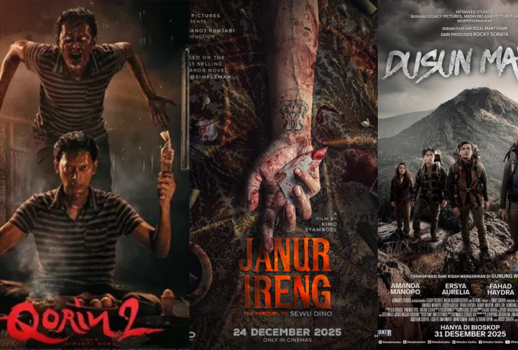 4 Film Horor Indonesia Tayang Desember 2025 di Bioskop, Teror Akhir Tahun Siap Menghantui!