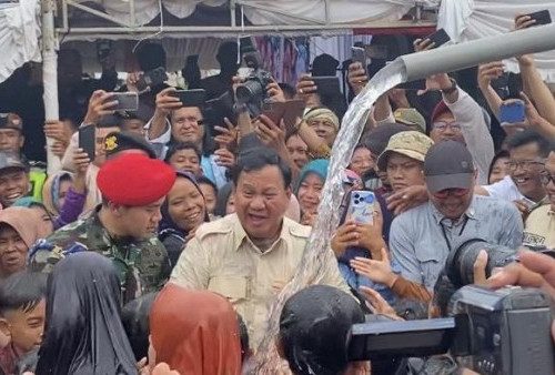 Prabowo Resmikan Sumber Air dan Hadiri Masak Besar Bobon  