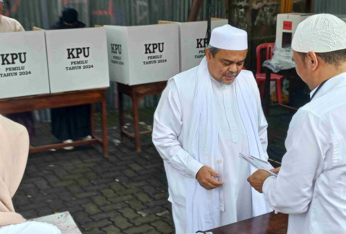 Di Luar Dugaan, Suara Prabowo-Gibran Melambung Tinggi di TPS Markas Habib Rizieq