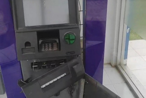 Pencuri Gagal Gasak Uang ATM di Areal Perkantoran Pemkab Empat Lawang