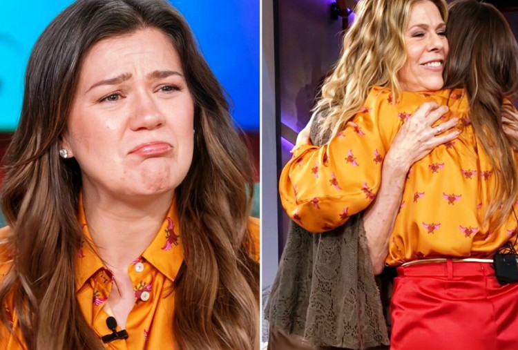 Kelly Clarkson Menangis karena Pujian Rita Wilson di The Kelly Clarkson Show
