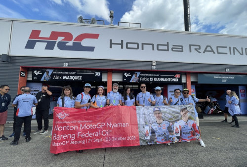 Intip Keseruan Nonton Langsung MotoGP Seri Motegi, Jepang Bareng Federal Oil
