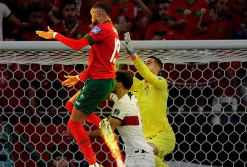 Singa Atlas Tembus Semifinal Kalahkan Portugal 1-0, Piala Dunia 2022 Catat Sejarah
