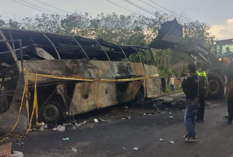 Kisah Penumpang Selamat dari Bus ALS yang Terbakar di Jalinsum Sumsel: Dari Awal Firasat Tidak Enak