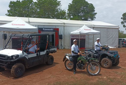 Bisnis Baru Kawasaki Indonesia, Mulai Jual Kendaraan Roda 4 Offroad, Boyong Brute Force 750 dan Mule Pro-DXT FE