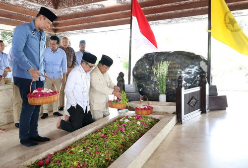 Ziarah ke Makam Bung Karno, Prabowo Ingin Wujudkan Cita-Cita Bung Karno