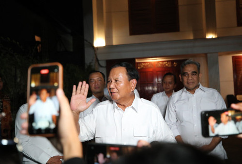 Prabowo Rayakan HUT ke-16 Gerindra Secara Sederhana di Kertanegara, Jakarta
