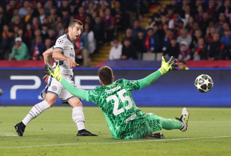 Barca vs Inter 3-3: Golnya Dianulir, Henrikh Mkhitaryan Bakal Ingat Seumur Hidup