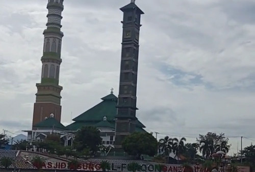Masjid Agung Al-Furqon Akan Dipercantik dengan Kaligrafi, Ini Penjelasan Dinas PUPR 