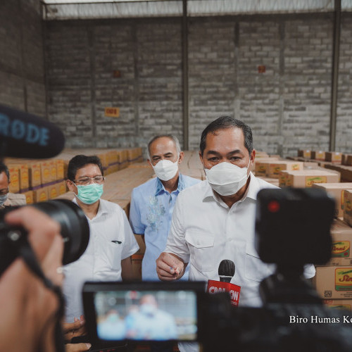 Sidak ke Pabrik Migor di Marunda, Mendag Lutfi: Stok Melimpah, Pabrik Bekerja Nonstop