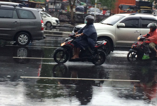 Prakiraan Cuaca BMKG Wilayah Jakarta yang Bakal Diguyur Hujan Hari Ini
