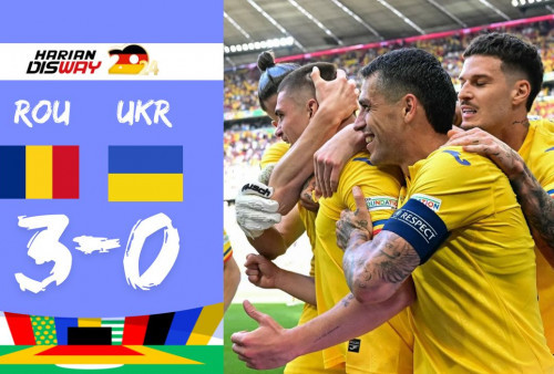 Rumania vs Ukraina 3-0: Tricolorii Sempurna, Mudryk Cs Tak Berdaya di Allianz Arena