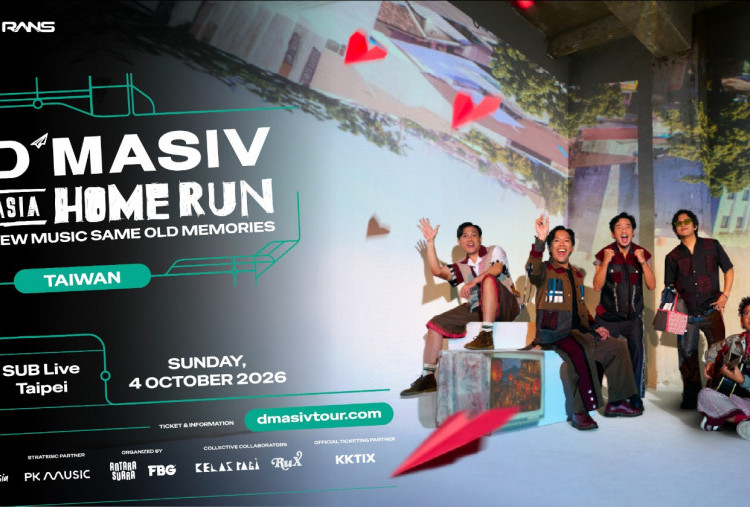 D'MASIV Buka The New Era Lewat Tur Asia Home Run, Taiwan Jadi Panggung Perdana!