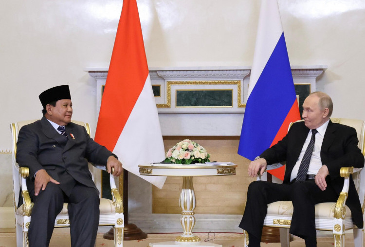 Bertemu Putin, Prabowo Serukan Perdamaian dan Kerja Sama Antarnegara