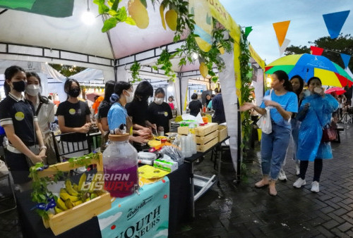 Menurut Saskia, keterlibatan Youth Preneur itu selain bisa menjadi wadah mempromosikan produk unggulan mereka, juga sesuai dengan visi misi The Artisan Market, yakni 