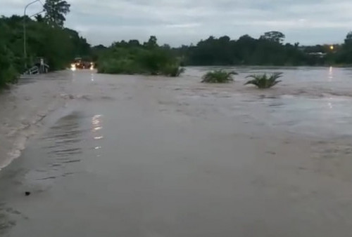 Sungai Enim Meluap, 3 Kecamatan di Muara Enim Terendam Banjir