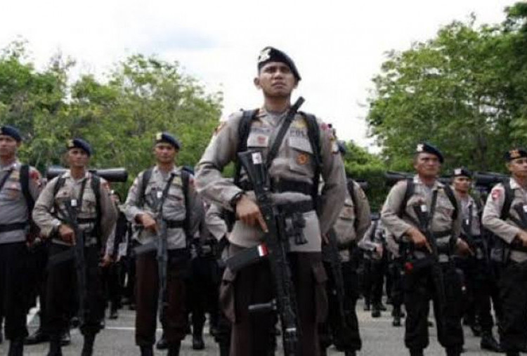 2554 Personel Gabungan Dikerahkan Untuk Amankan Demo Ojol