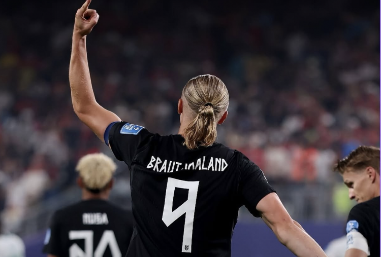 Erling Haaland Menggila! Cetak Brace, Antar 'The Viking' Lolos ke 32 Besar Piala Dunia 2026