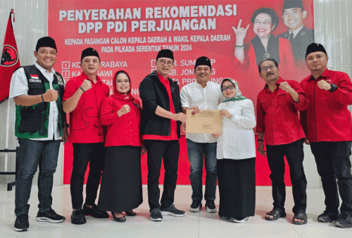 Pilkada Jombang 2024: PDI Perjuangan Resmi Usung Mundjidah-Sumrambah Jilid Kedua