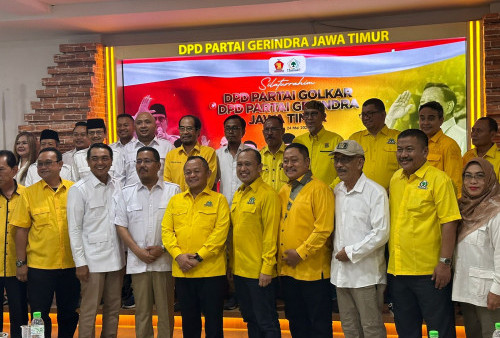 Golkar dan Gerindra Sepakat Bentuk Koalisi di Pilkada Jawa Timur 2024