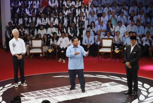 Debat perdana calon presiden 2024