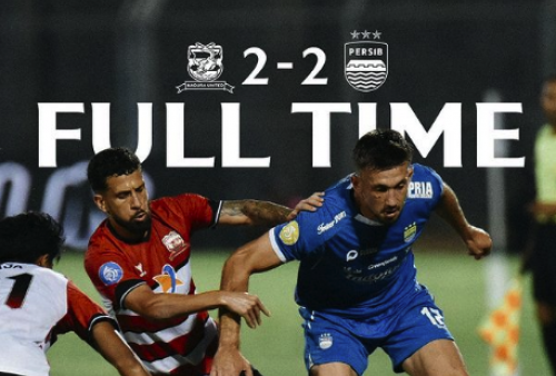 Madura United vs Persib 2-2, Lulinha Jadi Mimpi Buruk Maung Bandung