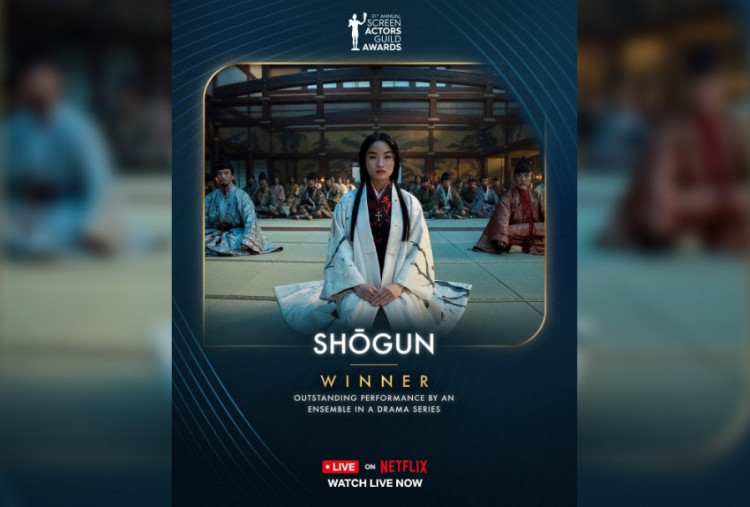 Shogun Sabet 4 Penghargaan di SAG Awards 2025, Simak Pidato Hiroyuki Sanada