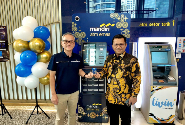 Bank Mandiri Buka Akses ATM Emas di Wisma Danantara Indonesia, Permudah Pencetakan Emas Fisik dari Livin’