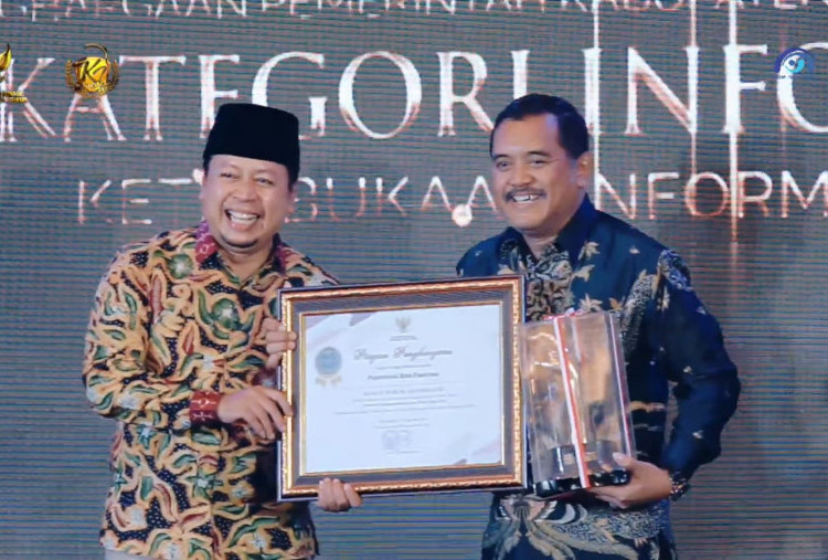 Kali Kedua Pemkot Pasuruan Meraih Penghargaan Kota Informatif